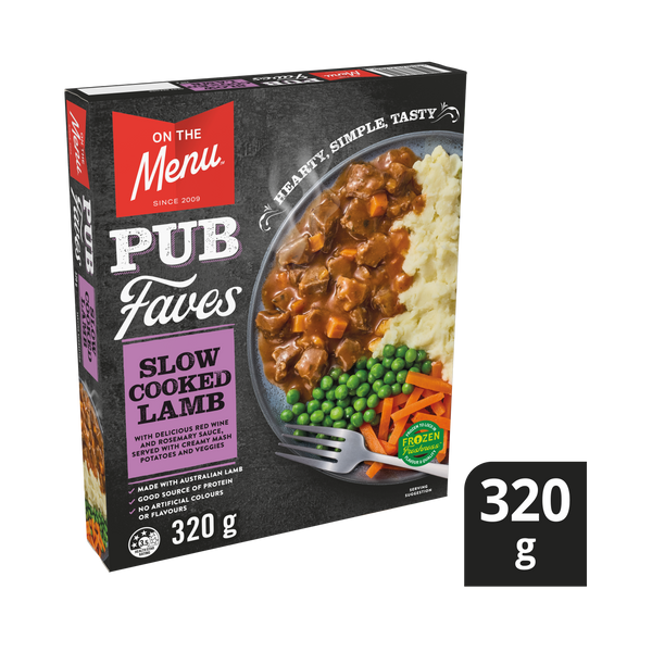 Pub Faves Slow Cooked Lamb 320g