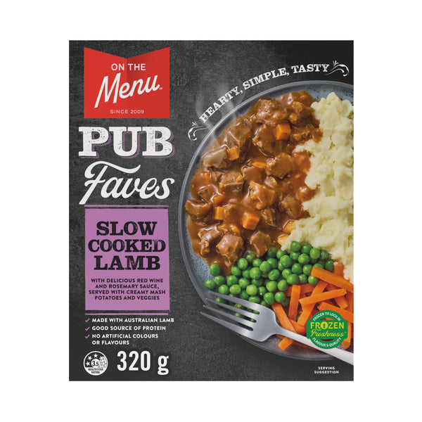 Pub Faves Slow Cooked Lamb 320g