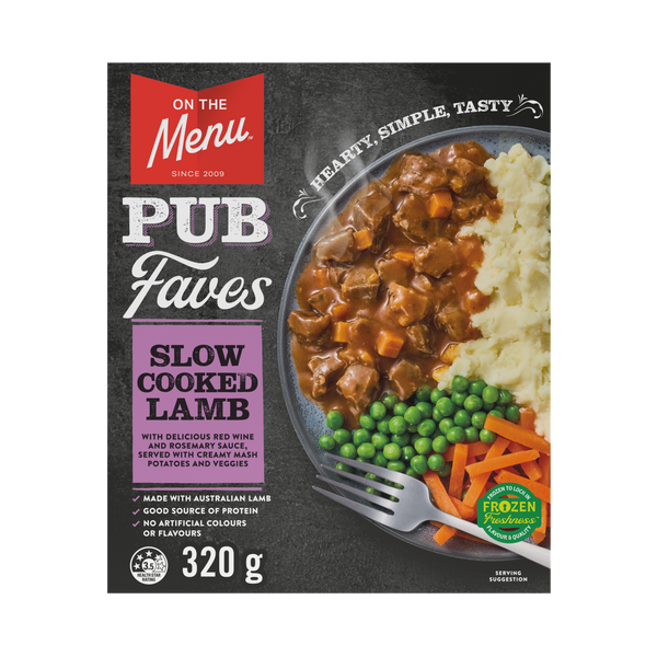 Pub Faves Slow Cooked Lamb 320g