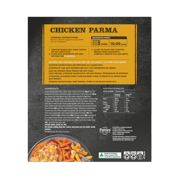 Big Feast Chicken parma