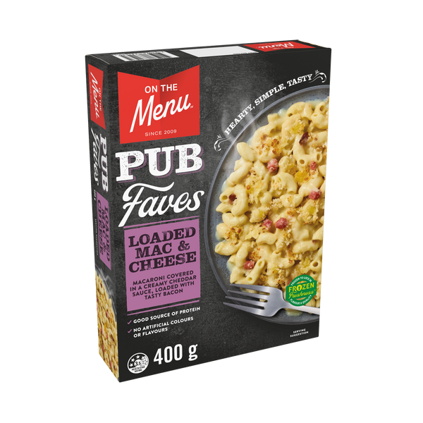 Mains Loaded Mac & cheese 400g