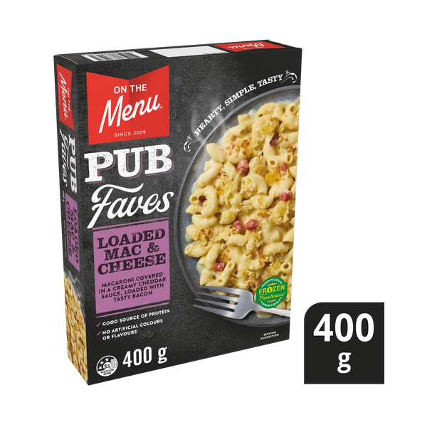 Mains Loaded Mac & cheese 400g