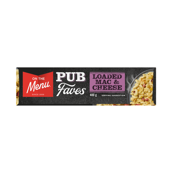 Mains Loaded Mac & cheese 400g