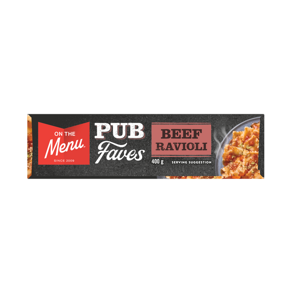 Mains Beef Ravioli 400g