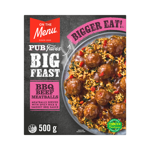 Big Feast BBQ Meatballs