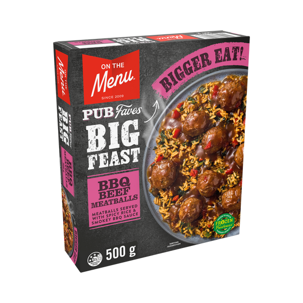 Big Feast BBQ Meatballs