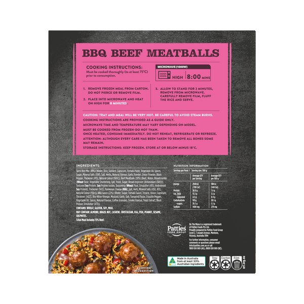 Big Feast BBQ Meatballs