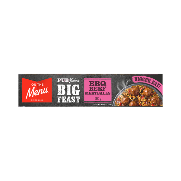 Big Feast BBQ Meatballs