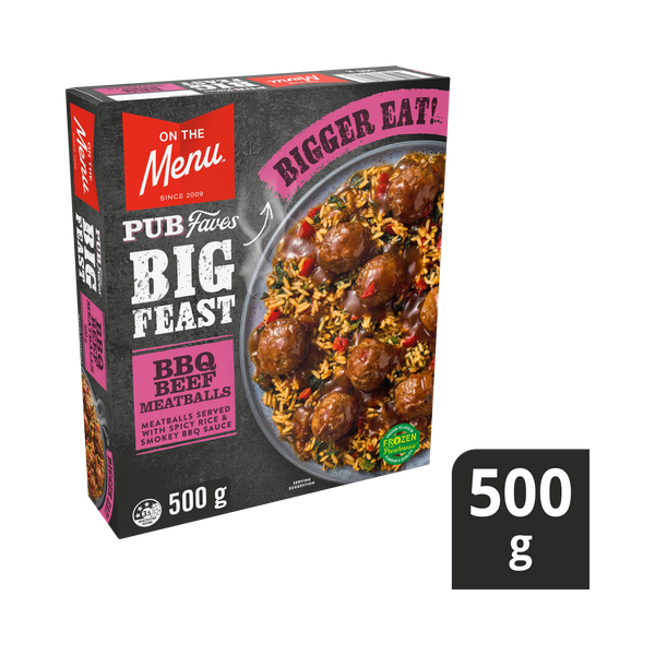 Big Feast BBQ Meatballs