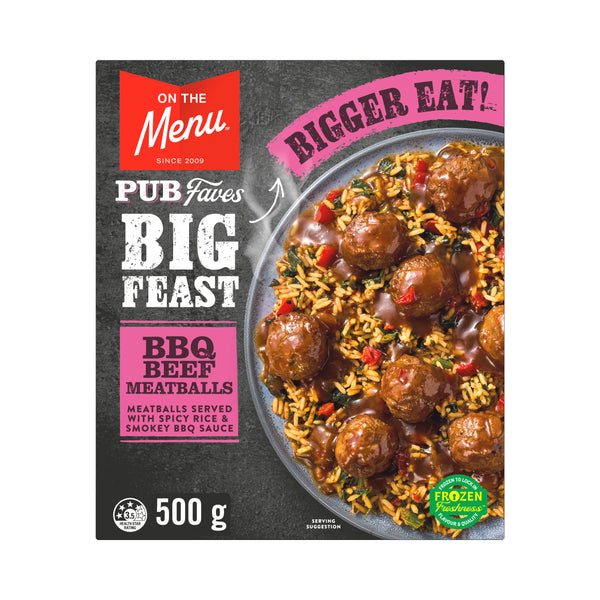 Big Feast BBQ Meatballs
