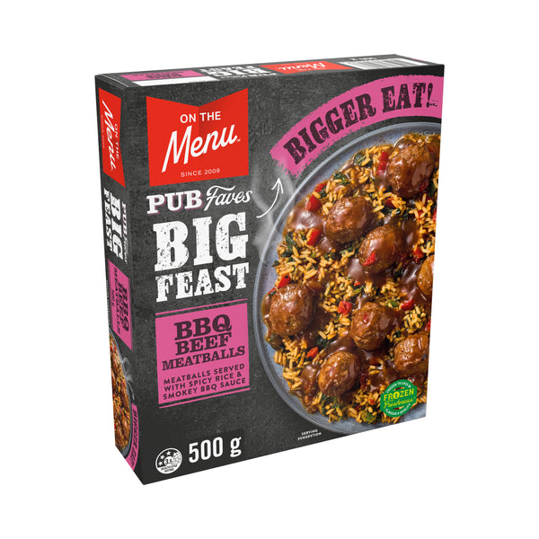 Big Feast BBQ Meatballs