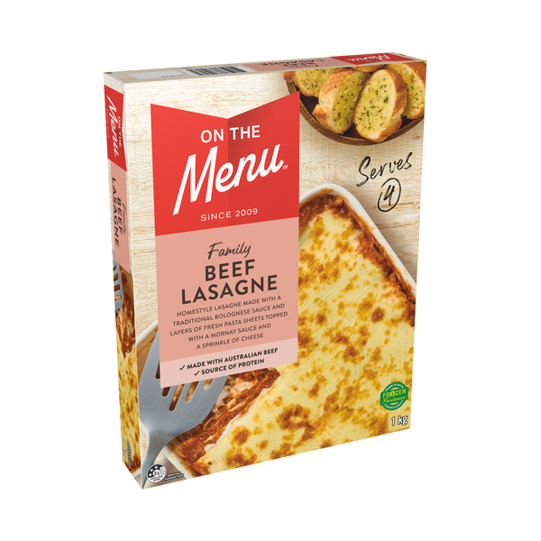 Family Beef Lasagne 1kg