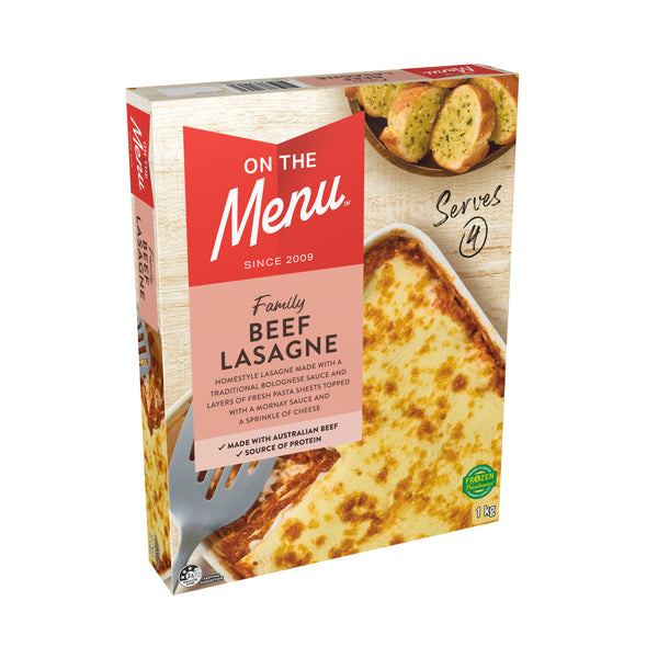 Family Beef Lasagne 1kg