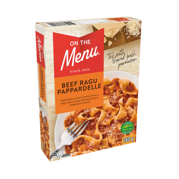 Entrée Beef Ragù Pappardelle