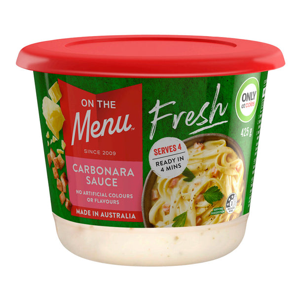 Carbonara Sauce 425g