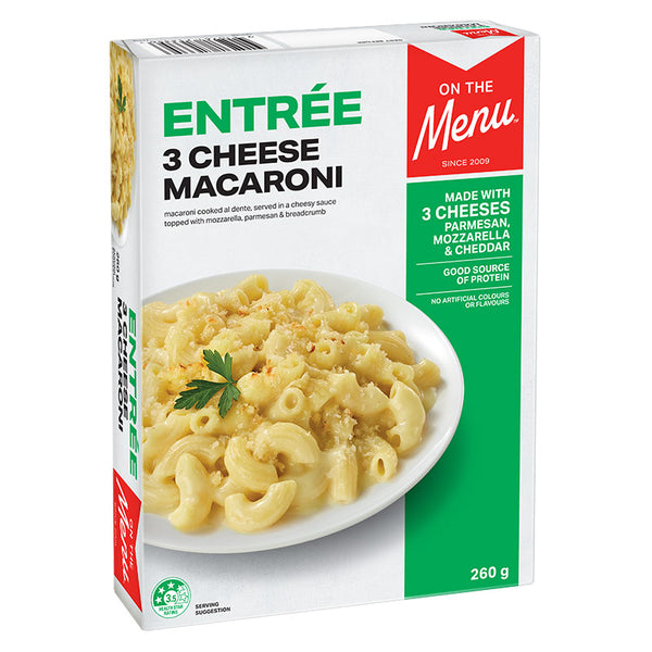 Entrée 3 Cheese Macaroni