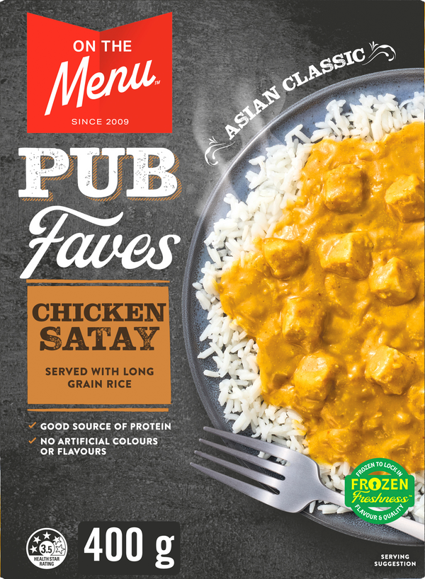 Mains Satay Chicken 400g