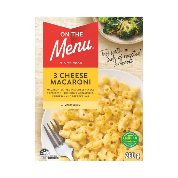 Entrée 3 Cheese Macaroni