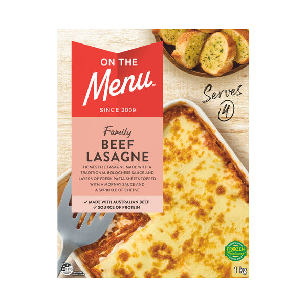 Family Beef Lasagne 1kg