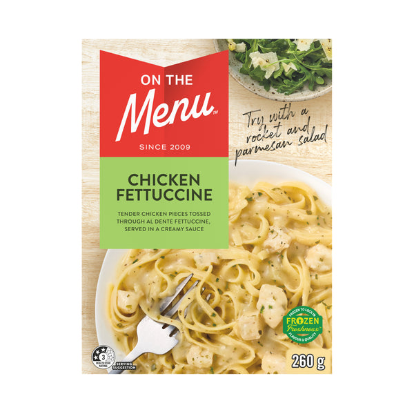 Entrée Chicken Fettuccine