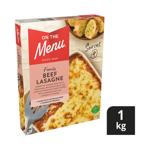 Family Beef Lasagne 1kg