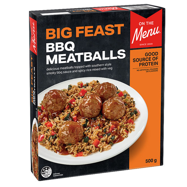 Big Feast BBQ Meatballs