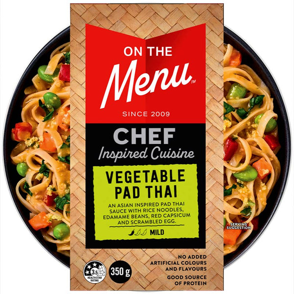 Chef Inspired Vegetable Pad Thai Bowl 350g